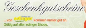 Geschenkgutschein edingershops