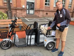 Seniorenmobil Lebensfreude Cargo Muli Passagier