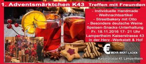Inserat Adventsmarkt Lampertheim