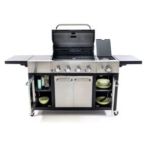 Gasgrill / Grillküche Rhön 4 Brenner und Seitenbrenner 420716