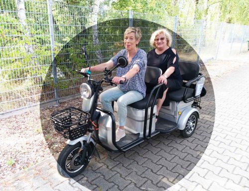Elektromobil Senioren 2 Sitzer Lebensfreude
