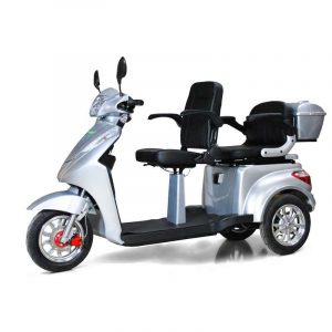 edinger Seniorenmobil-Duo-Trike-2 Personen-silber