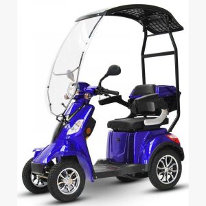 edinger Lampertheim Seniorenmobil-4-rad-mit Dach-blau
