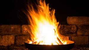 Feuerschale Terrassenfeuer