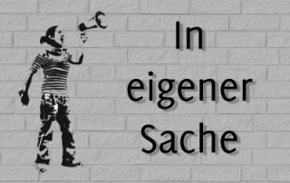 Bild In eigener Sache