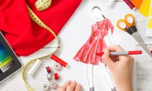 handmade kleider entwurf